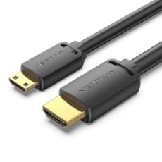 Εικόνα της Καλώδιο Vention Micro HDMI to HDMI 4K 2m Black AGIBH