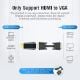 Εικόνα της Adapter Vention HDMI to VGA with 3.5mm Audio Output AIDB0