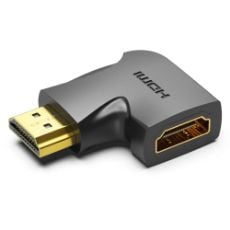 Εικόνα της Adapter Vention HDMI M/F 270° Flat Black AIQB0