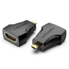 Εικόνα της Adapter Vention Micro HDMI to HDMI Black AITB0