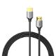 Εικόνα της Καλώδιο Vention Ultra Thin HDMI Male to Male 0.5m Gray ALEHD