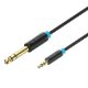 Εικόνα της Καλώδιο Vention 3.5mm to 6.5mm Jack M/M 3m Black BABBI
