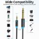 Εικόνα της Καλώδιο Vention 3.5mm to 6.5mm Jack M/M 5m Black BABBJ