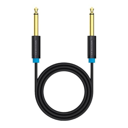 Εικόνα της Καλώδιο Vention 6.5mm to 6.5mm Jack M/M 5m Black BAABJ