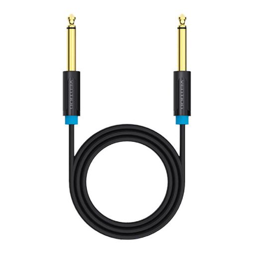 Εικόνα της Καλώδιο Vention 6.5mm to 6.5mm Jack M/M 10m Black BAABL
