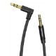 Εικόνα της Καλώδιο Vention 3.5mm Male to 90° Male 1m Black BAKBF-T
