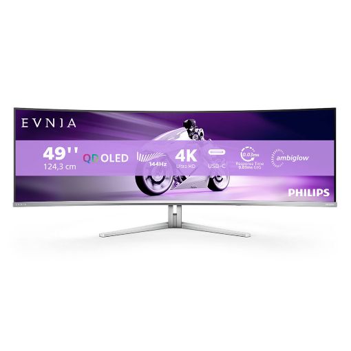 Εικόνα της Οθόνη Philips Evnia 8000 49M2C8900L/00 48.9" Curved SuperWide QD OLED Dual QHD 144Hz HDR