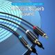 Εικόνα της Καλώδιο Vention 3.5mm to 2 x RCA M/M 2m Black BCLBH