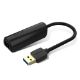 Εικόνα της Adapter Vention USB 3.0 to RJ45 Ethernet Gigabit 0.15m ABS Black CEHBB