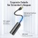 Εικόνα της Adapter Vention USB-C to RJ45 Ethernet Gigabit 0.15m Black CFBBB