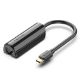 Εικόνα της Adapter Vention USB-C to RJ45 Ethernet Gigabit 0.15m Black CFBBB