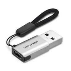 Εικόνα της Adapter Vention USB 3.0 to Type-C Aluminum Gray CDPH0