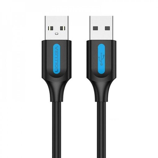 Εικόνα της Καλώδιο Vention USB-A 2.0 M/M 0.5m Black COJBD