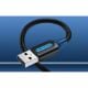 Εικόνα της Καλώδιο Vention USB-A 2.0 M/M 1m Black COJBF