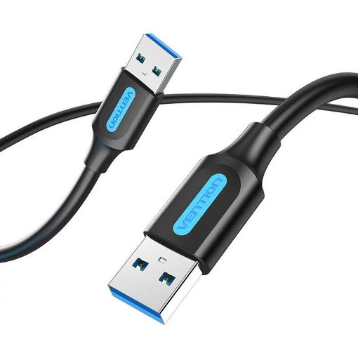 Εικόνα της Καλώδιο Vention USB-A 3.0 M/M 2m Black CONBH