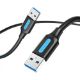 Εικόνα της Καλώδιο Vention USB-A 3.0 M/M 2m Black CONBH