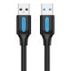 Εικόνα της Καλώδιο Vention USB-A 3.0 M/M 2m Black CONBH