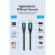 Εικόνα της Καλώδιο Vention USB-C 2.0 to USB-B 2A Print 1.5m Black CQUBG