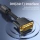 Εικόνα της Καλώδιο Vention DVI (24+5) to VGA 3m Black EACBI