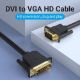 Εικόνα της Καλώδιο Vention DVI (24+5) to VGA 2m Black EACBH