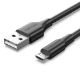 Εικόνα της Καλώδιο Vention USB-A 2.0 to Micro USB-B 3m Black CTIBI