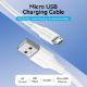 Εικόνα της Καλώδιο Vention USB-A 2.0 to Micro USB-B 2m White CTIWH