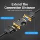Εικόνα της Adapter Vention VGA Male to Male Black DDEB0