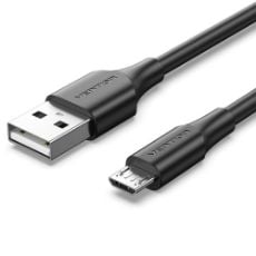 Εικόνα της Καλώδιο Vention USB-A 2.0 to Micro USB-B 1.5m Black CTIBG