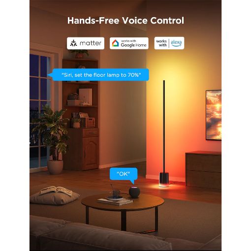 Εικόνα της Govee Floor Lamp 2 RGBICWW Black H607C
