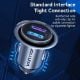 Εικόνα της Φορτιστής Αυτοκινήτου Vention USB-A 2-Port 30W Aluminium Gray FFEH0