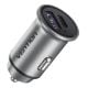 Εικόνα της Φορτιστής Αυτοκινήτου Vention USB-A & USB-C 30W Aluminium Gray FFFH0