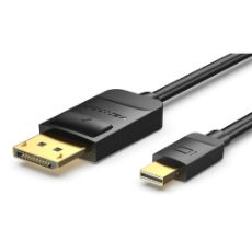 Εικόνα της Καλώδιο Vention Mini DisplayPort to DisplayPort 1.5m Black HAABG