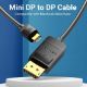 Εικόνα της Καλώδιο Vention Mini DisplayPort to DisplayPort 3m Black HAABI