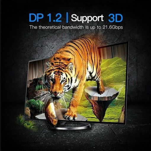 Εικόνα της Καλώδιο Vention Mini DisplayPort to DisplayPort 3m Black HAABI