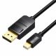Εικόνα της Καλώδιο Vention Mini DisplayPort to DisplayPort 3m Black HAABI