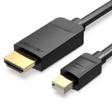 Εικόνα της Καλώδιο Vention Mini DisplayPort to HDMI 1.5m Black HABBG