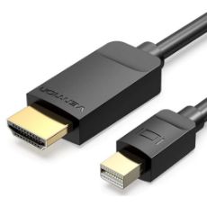 Εικόνα της Καλώδιο Vention Mini DisplayPort to HDMI 2m Black HABBH