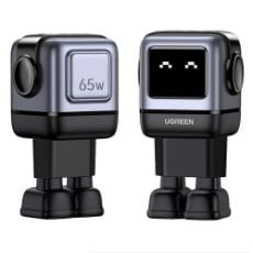 Εικόνα της Φορτιστής Ugreen CD361 Robot GaN 65W Grey 25685B