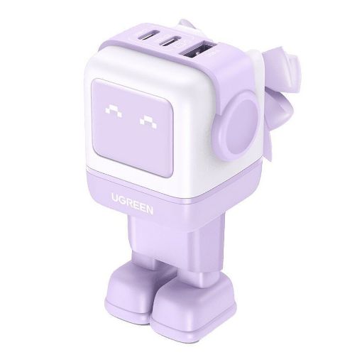 Εικόνα της Φορτιστής Ugreen CD361 Robot GaN 65W Purple 35291