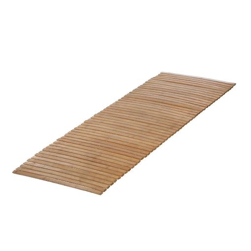 Εικόνα της Πατάκι Μπάνιου 5Five από Ξύλο Bamboo 120x50x0.6cm 174857