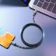 Εικόνα της Καλώδιο Ugreen US535 USB-C to USB-C 240W 1m Black 15311