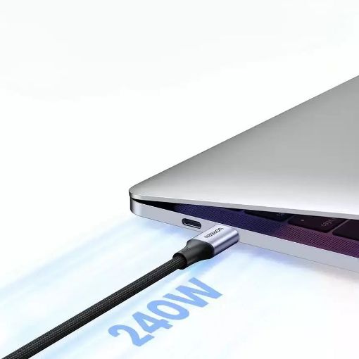 Εικόνα της Καλώδιο Ugreen US535 USB-C to USB-C 240W 1m Black 15311