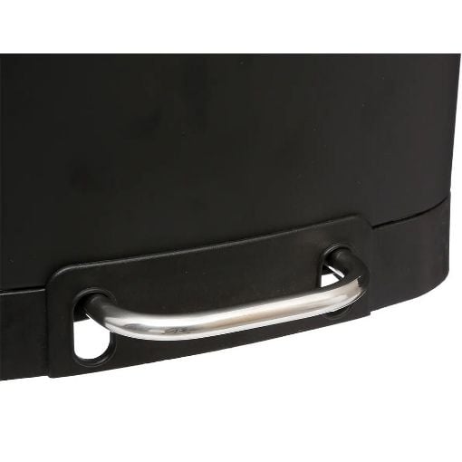 Εικόνα της Kάδος Απορριμμάτων 5Five Ariane 6L Black 22.5x23.5x32.5cm 138059J