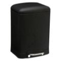Εικόνα της Kάδος Απορριμμάτων 5Five Ariane 6L Black 22.5x23.5x32.5cm 138059J