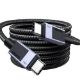 Εικόνα της Καλώδιο Ugreen L512 USB-C to USB-C 100W 2m Black 45064