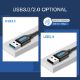 Εικόνα της Καλώδιο Vention USB-A 3.0 M/M 1.5m Black CONBG