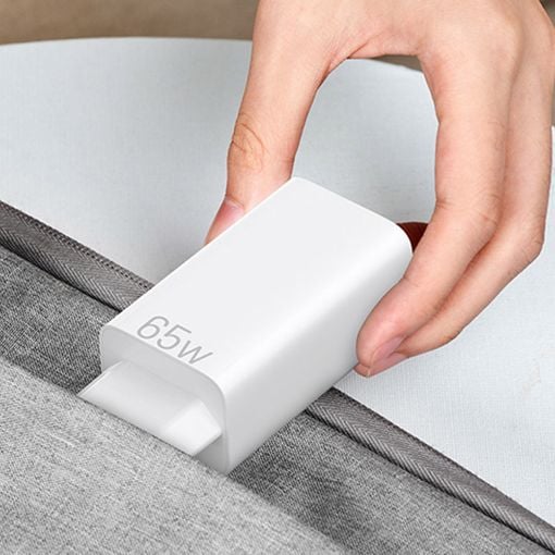 Εικόνα της Φορτιστής Vention GaN USB-A & USB-C 65W White FEDW0-EU