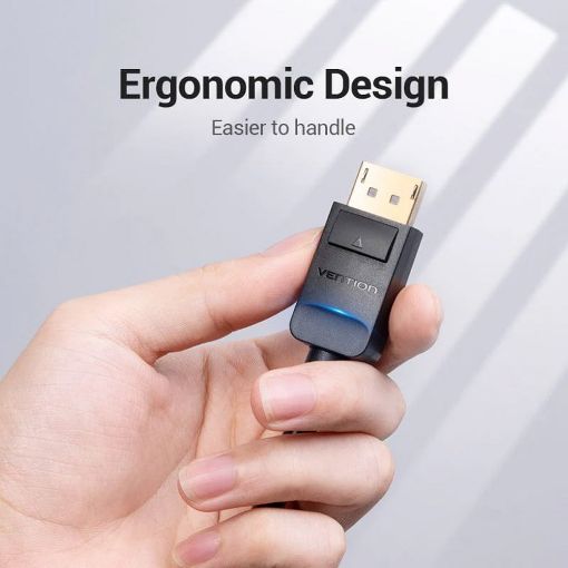 Εικόνα της Καλώδιο Vention DisplayPort to VGA 5m Black HBLBJ