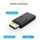 Εικόνα της Adapter Vention DisplayPort to HDMI M/F Black HBMB0