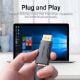 Εικόνα της Adapter Vention DisplayPort to HDMI M/F Black HBOB0